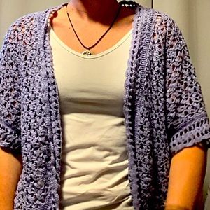 Demin 24/7 Knit Cardigan in Blue